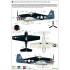 1/48 Grumman F6F-3 Hellcat Decals for Eduard kits (markings on 5 planes)