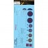 1/48 Hawker Tempest Mk.V Series 1 Markings & Stencils Decals for Eduard kits