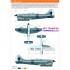 1/48 Hawker Tempest Mk.V Series 2 Markings & Stencils Decals for Eduard kits