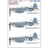 Decals for 1/48 Vought F4U-1 Birdcage
