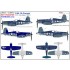 Decals for 1/48 Vought F4U-1A VF-17 "Jolly Rogers" Part. 1