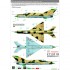 1/72 Mikoyan-Gurevich MiG-21MF Marking Decals for Eduard kits