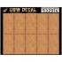1/32 Natural Light Wood Grain Transparent Decals (10pcs, A5 Sheet)
