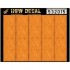 1/32 Light Yellow Wood Grain Transparent Decals (10pcs, A5 Sheet)