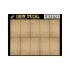 1/32 Faded Pine Tree Wood Grain Base White Decals (10pcs, A5 Sheet)