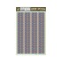 1/32 Decals for Lozenge 5 Colours Faded Transparent Fabric Texture Lower (A4 Sheet)