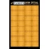 1/48 Bright Yellow Tone Pine Tree Wood Grain Transparent Decals (32pcs, A4 Sheet) 