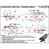 1/48 Albatros D.III OEFFAG Transparent Decals for Eduard kit