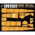 1/48 Albatros D.III OEFFAG Base White Decals for Eduard kit