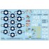 1/72 Republic P-47D Thunderbolt Razorback 58th FG Over New Guinea Standard Decals