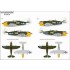 1/72 Republic P-47D Thunderbolt Razorback 58th FG Over New Guinea Standard Decals