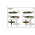 1/72 Republic P-47D Thunderbolt Razorback Over New Guinea Pt.2 Standard Decals