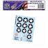1/72 F4F-4 Widcat Aces Over Quadalcanal Wood Grain & Lozenge Decals