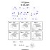 1/32 P-51D Mustang Canopy Paint Masks for Tamiya kits