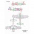 Decals for 1/72 A6M5 ZERO 5 Positive Rivets for Tamiya kits