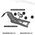 1/24 Ratchet Lashing Straps for Fixing Cargo (4pcs)