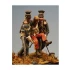 54mm Scale Balaklava, 1854 - 17th Lancers Soldiers & Wounded Hussar (3 figures)