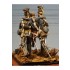 54mm Scale Balaklava, 1854 - 17th Lancers Soldiers & Wounded Hussar (3 figures)
