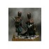 54mm Scale Imperial Guard Grenadiers, Russia 1812 (3 metal figures)
