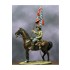 54mm Scale Confederate Cavalry Sergeant with Flag
