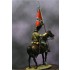 54mm Scale Confederate Cavalry Sergeant with Flag