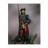 54mm Scale English Officer, 13th, Culloden 1746 (metal figure)