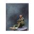 54mm Wounded Legionary I, Rif War 1921 (metal)