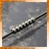 Silver Dual-Pipe II (Diameter: 2.5mm, Inner Diameter: 1.2mm, Length: 2mm) 20pcs