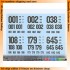 MCN Decals - Alphabet Number Light Grey (1 sheet)