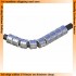 Silver Metal Pipes (Diameter: Outer - 5.0mm, Inner - 3.1mm, Length: 4.0mm) 20pcs