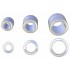 S2 Aluminum Pipe (Diameter: Outer - 4.0mm, Inner - 2.5mm, Length: 3.5mm, 20pcs)