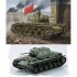 1/48 Russian Kliment Voroshilov KV-1 Model 1942 Simplified Turret Tank