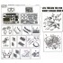 Photoetch for 1/24 Ferrari F50 for Tamiya (2pcs)