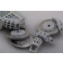 1/24 LaFerrari Detail-up Set for Tamiya 24333 kit (PE+Resin )