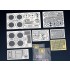 1/12 Honda VFR750 R (RC30) Detail Set for Tamiya kit #14057 (PE, Metal parts, Resin & decal)