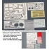 1/24 Toyota Gazoo Racing TS050 Hybrid Detail Set for Tamiya kit #24349