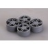 1/24 Novitec Rosso Wheels set # 2 for Ferrari F12 Berlinetta kit (4 Wheels & Air Valves)