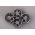 1/24 Novitec Rosso Wheels set # 2 for Ferrari F12 Berlinetta kit (4 Wheels & Air Valves)