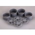 1/24 Novitec Rosso Wheels set # 2 for Ferrari F12 Berlinetta kit (4 Wheels & Air Valves)