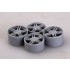 1/24 Novitec Rosso Wheels set # 2 for Ferrari F12 Berlinetta kit (4 Wheels & Air Valves)
