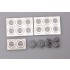 1/24 Brembo Brake System #3 (8 Piston Caliper And 400mm Disc)(Resin+PE parts)