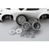 1/24 BMW Z4 GT3 Brake & Wheels System set for Fujimi kit (Resin + PE + Metal parts)