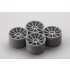 1/24 19inch ADV.1 10M.V2 Wheels (4 Resin Wheels + Metal Air Valves)