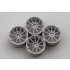 1/24 19inch ADV.1 10M.V2 Wheels (4 Resin Wheels + Metal Air Valves)