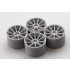 1/24 19inch ADV.1 10M.V2 Wheels (4 Resin Wheels + Metal Air Valves)