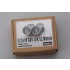 1/24 19inch ADV.1 15M.V2 Wheels (4 Resin Wheels + Metal Air Valves)