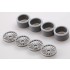 1/24 19inch ADV.1 15M.V2 Wheels (4 Resin Wheels + Metal Air Valves)