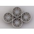 1/24 18inch Enkei GTC01 Wheels set (4 Wheel Rims)