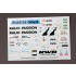 1/24 RWB Porsche 993 Wide Body Transkit for Ver."Rauh Passion"  (Resin+PE+Decals)