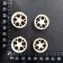 1/24 Bugatti Chiron Wheels for Zero-400-Zero (Decal & Resin Wheels)